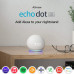 All-new Echo Dot (4th Gen) | Smart speaker with clock and Alexa | Glacier White