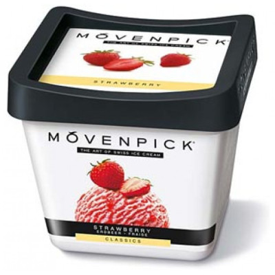 Movenpick Strawberry Ice cream..