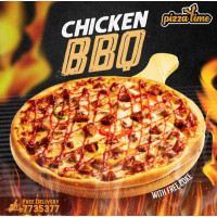 Chicken Barbeque Pizza, Pizza Time 